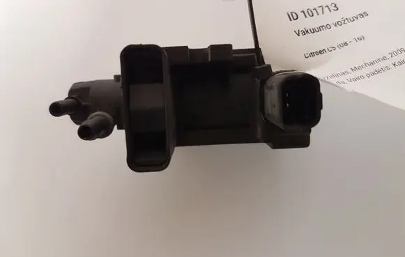 Valve vacuum