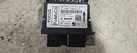 Ford Focus C-MAX Airbag control unit/module CM5T14B321CA 0285011126 6100989081BD