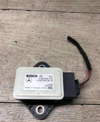 Mercedes-Benz E W212 ESP acceleration yaw rate sensor A0055422618 7050990
