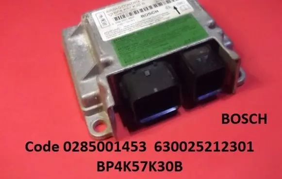 Mazda 3 I Airbag control unit/module 0285001453 630025212301