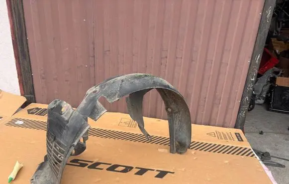 Renault Twingo II Front wheel arch liner splash guards 1515151