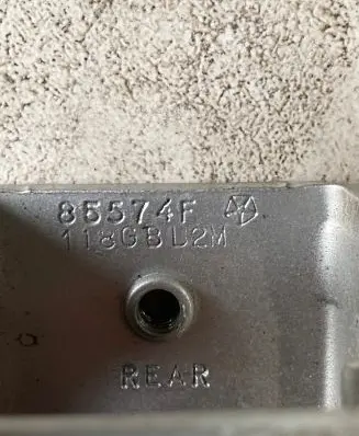 Jeep Cherokee III KJ Rear door upper hinge 85574F