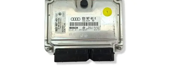 Audi A4 S4 B6 8E 8H Engine control unit/module 8E0907401M 8E0997401KX 0281011255