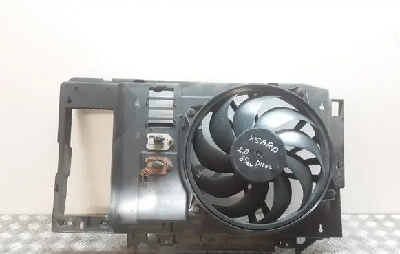 Citroen Xsara Electric radiator cooling fan 9637417380