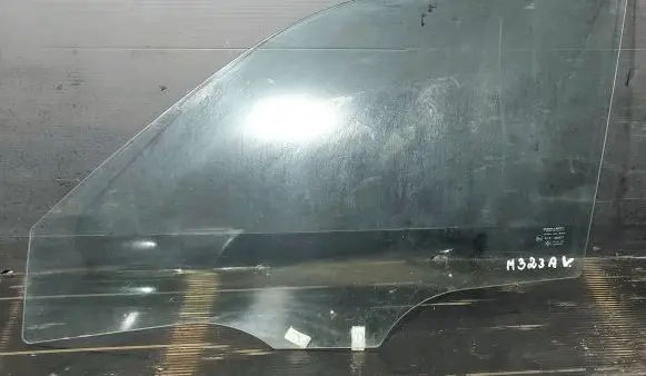 Mazda 323 F Front door window glass four-door 43R008577 1971993 DOT654ASS2M2235